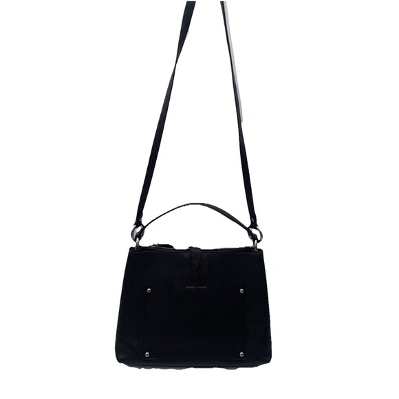 Rebecca Minkoff Handbags - Rebecca Minkoff Black Pebbled Leather Convertible Crossbody Shoulder Bag